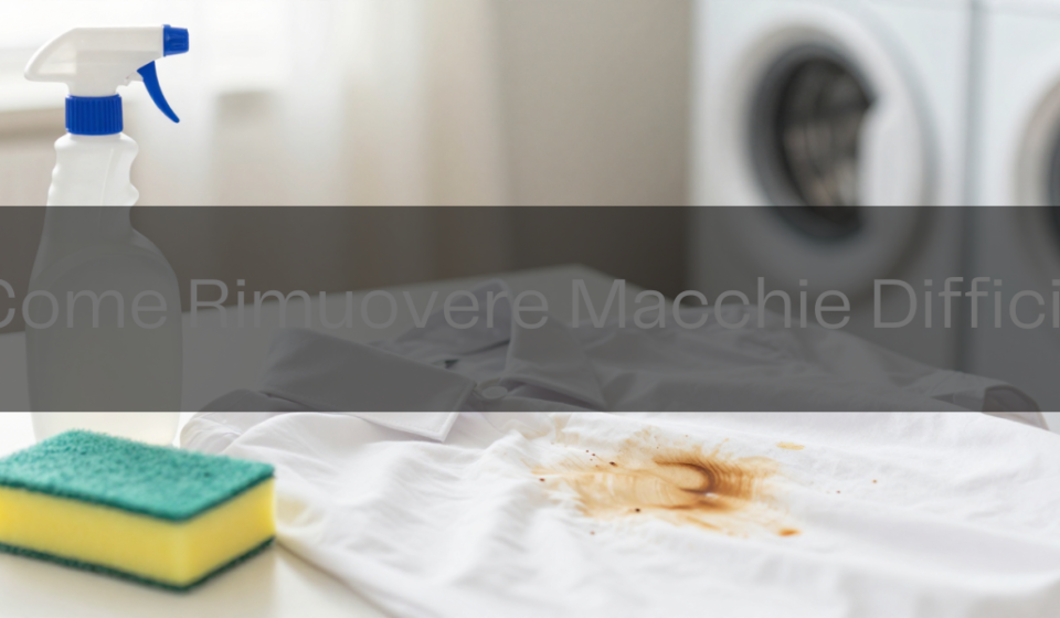 Come Rimuovere Macchie Difficili